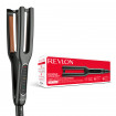 Placa dubla de indreptat parul REVLON One-Step Double Straight RVST2204E, 4 placi ceramice, 10 trepte temperatura, afisaj LCD