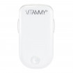 Pulsoximetru Vitammy O2, afisaj LED usor de citit, masoara saturatia SpO2 si pulsul, Alb