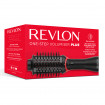 Perie electrica fixa REVLON One-Step Volumiser PLUS RVDR5298E, cu cap detasabil, 4 trepte de temperatura, tehnologie cu ioni Tourmaline, ceramica si titan