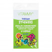 Set 5 autocolante depistare febra Vitammy Thermo, monitorizare temperatura copii, cristale lichide, Multicolor