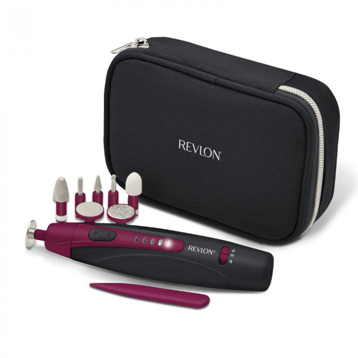 Set manichiura freza electrica REVLON Travel Chic RVSP3527E