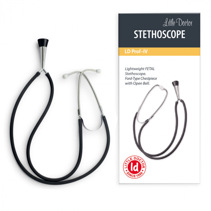 Slash documentary Useless Stetoscop obstretical Little Doctor LD Prof IV, forma de clopot, 2 tuburi, lungime tub 56 cm, Slash documentary Useless Stetoscop obstretical Little Doctor LD Prof IV, forma de clopot, 2 tuburi, lungime tub 56 cm,