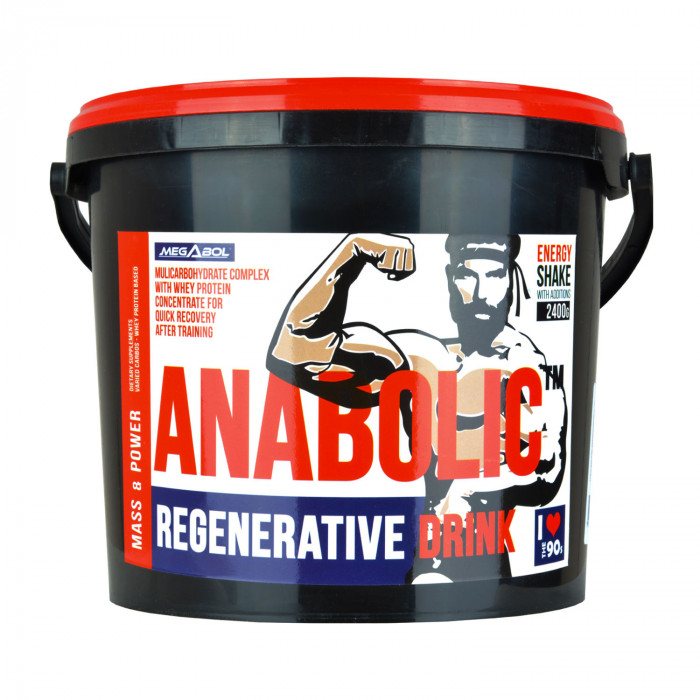Supliment Megabol ANABOLIC 2400 g, proteine, carbohidrati, creatina si aminoacizi