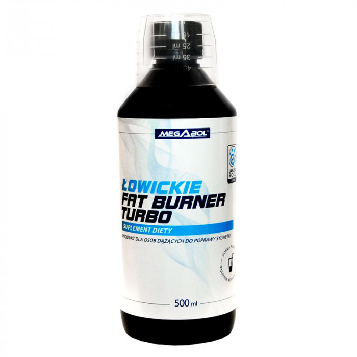 Bautura Megabol Łowickie Fat Burner Turbo, 500 ml, pentru arderea grasimilor
