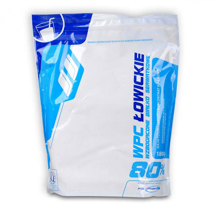Supliment de proteine Megabol WPC Łowickie Instant 1800 g, pentru cresterea masei musculare