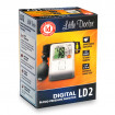 Tensiometru de brat Little Doctor LD2, semiautomat, afisaj LCD, memorare 90 de valori, alb