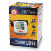Tensiometru electronic de brat Little Doctor LD 51, afisaj XXL, detector aritmie, indicator WHO