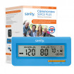 Tensiometru electronic de brat Sanity Serce Plus, 60 seturi de memorie, tehnologie FDS, Albastru