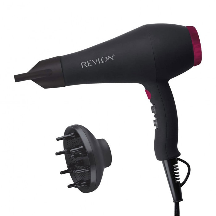 Uscator de par REVLON Smooth Brilliance RVDR5251E1, 2 viteze, 3 trepte de temperatura