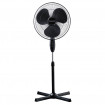 Ventilator cu picior Honeywell HSF1630E, 3 viteze, inaltime reglabila 110 - 122 cm, Negru