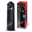 Ventilator dual cu functie de recirculare aer Honeywell HYF500E4, 2 ventilatoare incorporate, Negru