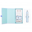 Periuta de dinti electrica Vitammy Smils Cloud, 82.000 de miscari/min, 5 programe de periaj, baza incarcare USB, 2 capete periuta, Bleu