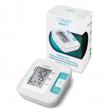 Tensiometru electronic de brat VITAMMY Next 1, mufa USB, memorare 2 utilizatori, Alb Tensiometru electronic de brat VITAMMY Next 1, mufa USB, memorare 2 utilizatori, Alb