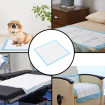 Set aleze, covorase absorbante de unica folosinta MEDLINE, protectii pentru pat, 60x60 cm, 100 buc, MSC281241C