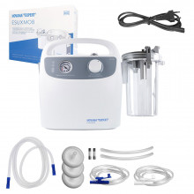Aspirator electric portabil Novama Expert ESUXMOB, pentru indepartarea secretiilor din caile respiratorii si cavitati, cu acumulator incorporat, vacuum 85 kPa, recipient 1000 ml, pompa fara ulei Aspirator electric portabil Novama Expert ESUXMOB, pentru indepartarea secretiilor din caile respiratorii si cavitati, cu acumulator incorporat, vacuum 85 kPa, recipient 1000 ml, pompa fara ulei