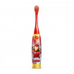 Periuta de dinti cu LED si efecte sonore FIREFLY, pentru copii 3+, Animatie Avengers Iron Man, 18220040, Rosu