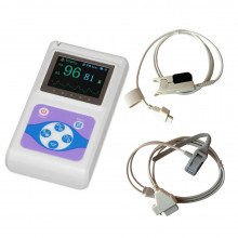 Pulsoximetru profesional Contec CMS60D, model 2025, senzor adulti, neonatal, masoara saturatia de oxigen si rata pulsului Pulsoximetru profesional Contec CMS60D, model 2025, senzor adulti, neonatal, masoara saturatia de oxigen si rata pulsului