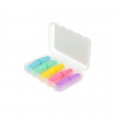 Set 5 perechi dopuri de urechi Novama Senna Foam, pentru reducerea zgomotului, confortabil, eficient, Multicolor