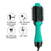 Perie electrica fixa REVLON One-Step Hair Dryer & Volumizer, RVDR5222TE TEAL, pentru par mediu si lung, Turcoaz