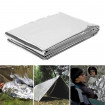 Set patura termica pentru situatii de urgenta, 210x160 cm, Argintiu, 10 bucati, CRM-RB-01S