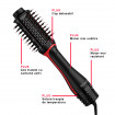 Perie electrica fixa REVLON One-Step Volumiser PLUS RVDR5298E, cu cap detasabil, 4 trepte de temperatura, tehnologie cu ioni Tourmaline, ceramica si titan