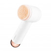 Perie rotativa de curatare a fetei Vitammy Softa, pentru fata, gat si decolteu, masaj, exfoliere, 400 rotatii/min., cap de perie din silicon interschimbabil