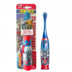 Periuta de dinti cu LED si efecte sonore FIREFLY, pentru copii 3+, Animatie Transformers Optimus Prime, 1817804, Albastru