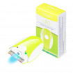 Pieptene electric cu LED Vitammy Ufo, exterminator de paduchi, Galben