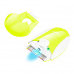 Pieptene electric cu LED Vitammy Ufo, exterminator de paduchi, Galben