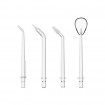 Set 4 rezerve duze profesionale Vitammy Aquarius, pentru irigatorul bucal Vitammy Aquarius, Transparent