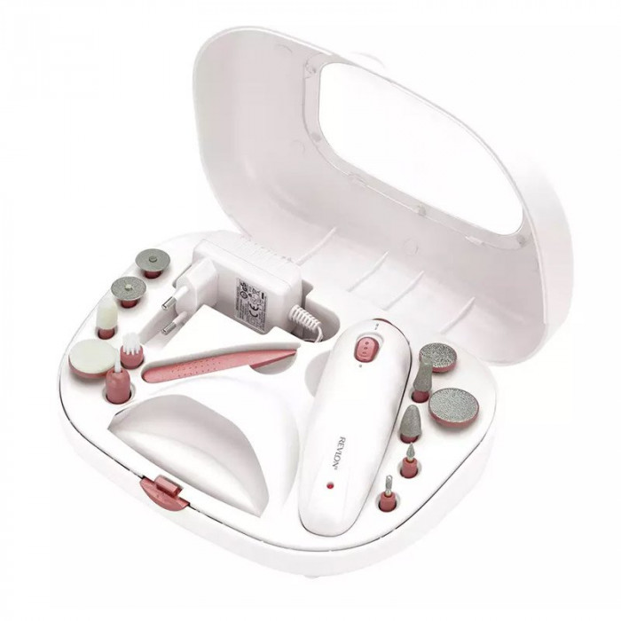 Set manichiura-pedichiura freza electrica REVLON Style & Dry RVSP3529