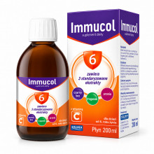 Supliment alimentar sirop Solinea Immucol 6, cu soc negru, aronia, astragalus si vitamina C, pentru copii de la 6 ani, adolescenti si adulti, 200 ml Supliment alimentar sirop Solinea Immucol 6, cu soc negru, aronia, astragalus si vitamina C, pentru copii de la 6 ani, adolescenti si adulti, 200 ml