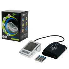 Tensiometru digital automat VitalMed Standard BP126A, memorare 2 utilizatori, tehnologia MAC, indicator de aritmii si clasificarea tensiunii, manseta 22 - 42 cm Tensiometru digital automat VitalMed Standard BP126A, memorare 2 utilizatori, tehnologia MAC, indicator de aritmii si clasificarea tensiunii, manseta 22 - 42 cm