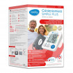 Tensiometru electronic de brat Sanity Simple Plus, memorare 2 utilizatori, manseta 22 - 32 cm, detectare aritmie, detectie miscarea corpului, ecran LCD iluminat, cablu UBS, Bluetooth, husa depozitare