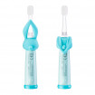 Periuta de dinti electrica Vitammy Bunny Light Blue, pentru copii 0-3 ani, cu lumina LED si efecte sonore, 24.000 de miscari/min, 2 programe de periaj, fibre nano