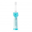Periuta de dinti electrica Vitammy Bunny Light Blue, pentru copii 0-3 ani, cu lumina LED si efecte sonore, 24.000 de miscari/min, 2 programe de periaj, fibre nano