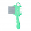 Set 2 piepteni Vitammy Fino, pentru indepartarea paduchilor, Galben/ Verde