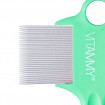 Set 2 piepteni Vitammy Fino, pentru indepartarea paduchilor, Galben/ Verde