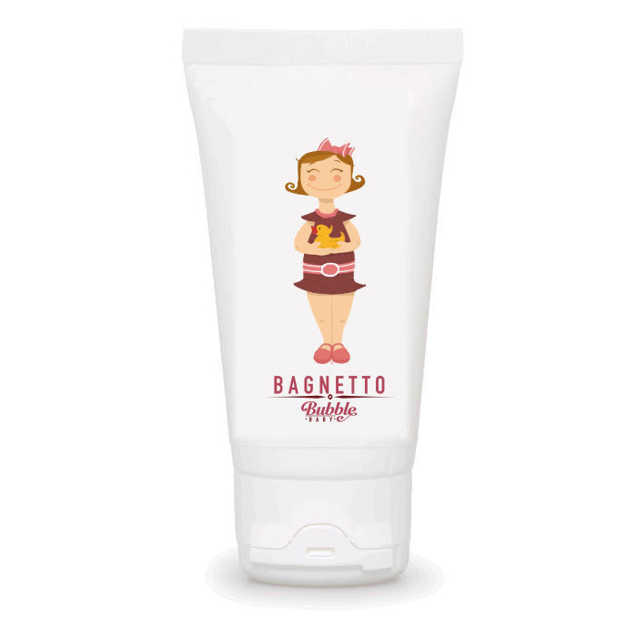 Gel de dus organic pentru bebelusi si copii fetite 50ml