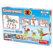 Jucarie cu magnet Ponei 31 piese 3D Supermag