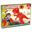 Jucarie cu magnet T-Rez 40 piese 3D Supermag