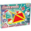 Set constructie magnetic 200 piese Tags Primary Supermag