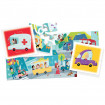 Puzzle cu doua fete oras 8+1 Headu