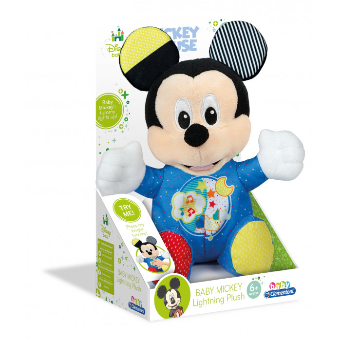 Plus baby Mickey cu lumini si sunete Clementoni