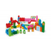 Set constructie 80 de piese fete Clementoni