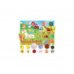 Joc montessori puzzle tactil Headu