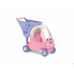 Masinuta roz cu cos de cumparaturi Little Tikes