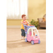 Masinuta roz cu cos de cumparaturi Little Tikes