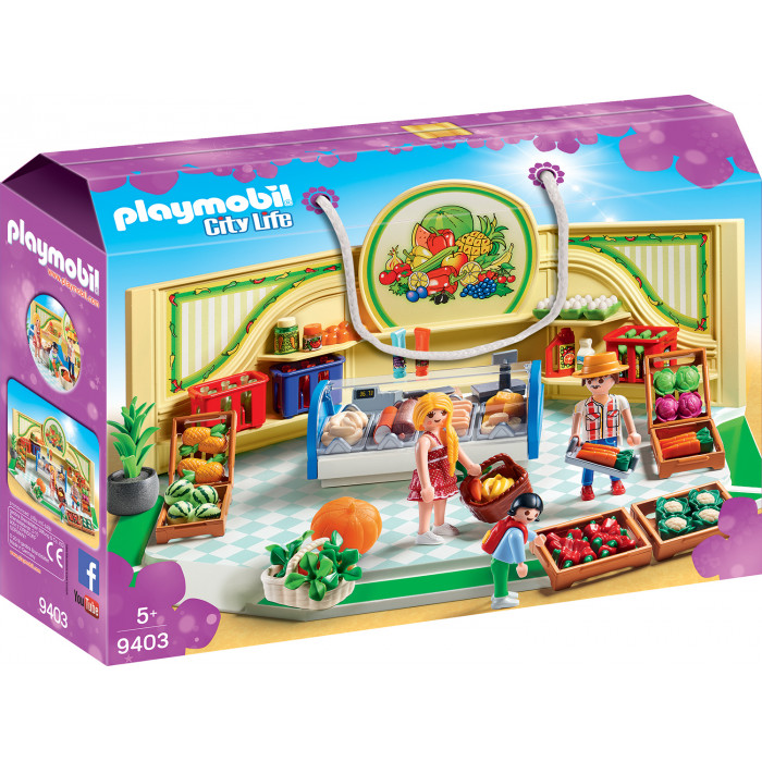 Magazin produse alimentare Playmobil City Life