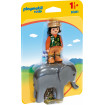 Ingrijitor Zoo cu elefant Playmobil 1.2.3